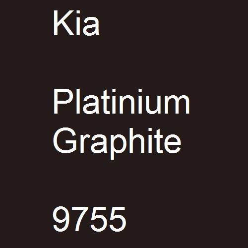 Kia, Platinium Graphite, 9755.